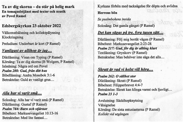 BildEdsbergsKyrkaProgram