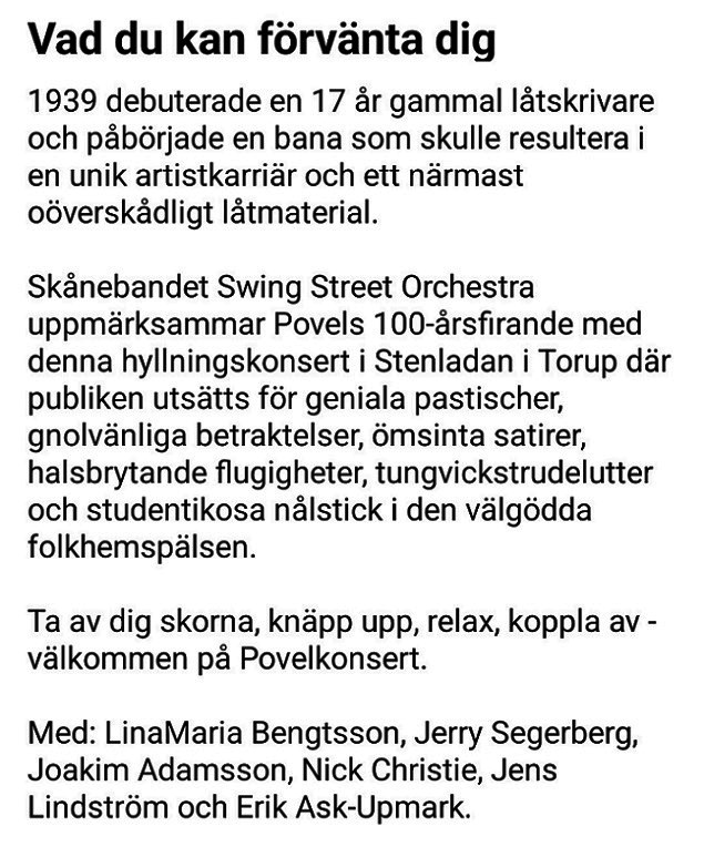 SwingStreetOrchestra221120Textd2 BildSwingStreetOrchestra221120Text2